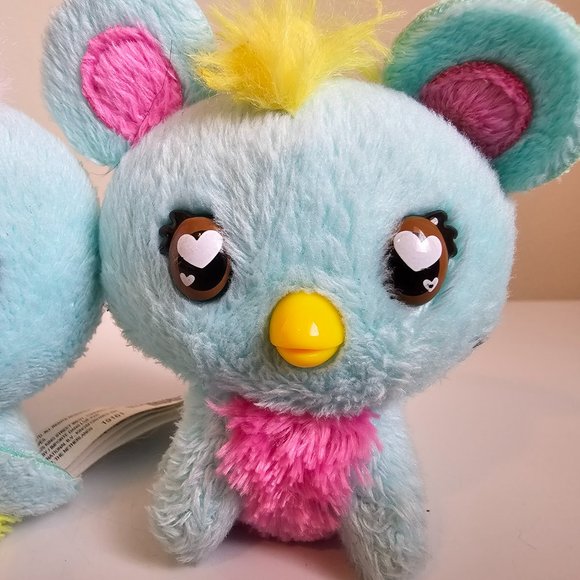 Spin Master Hatchimals Hatchtopia Life Plush Lot Narwarbler & Bearakeet Blue 3" - Picture 3 of 8